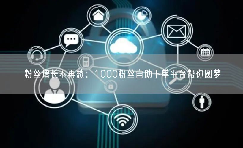 粉丝增长不再愁：1000粉丝自助下单平台帮你圆梦