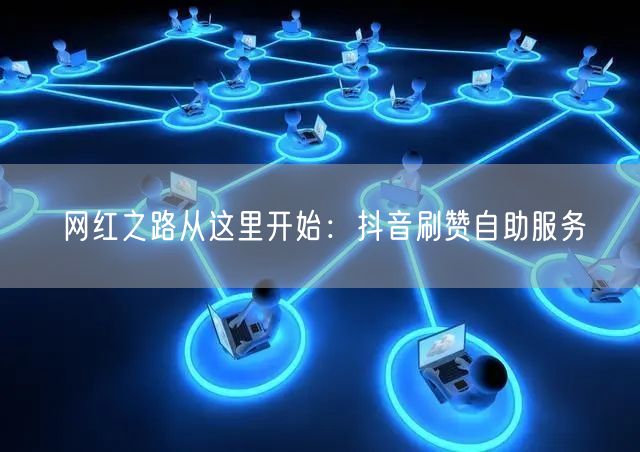 网红之路从这里开始:抖音刷赞自助服务