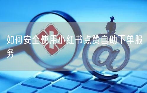如何安全使用小红书点赞自助下单服务