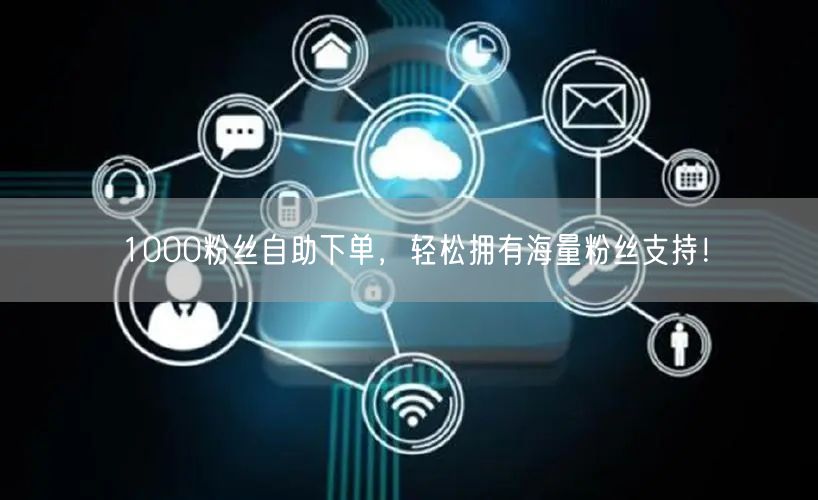 1000粉丝自助下单，轻松拥有海量粉丝支持！