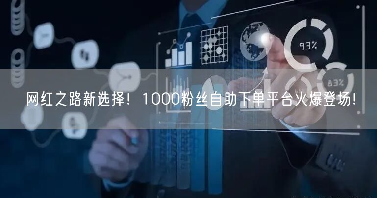 网红之路新选择！1000粉丝自助下单平台火爆登场！