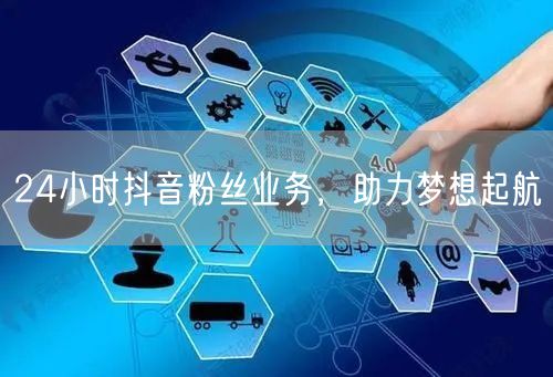 24小时抖音粉丝业务，助力梦想起航