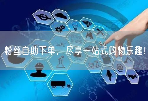 粉丝自助下单,尽享一站式购物乐趣!