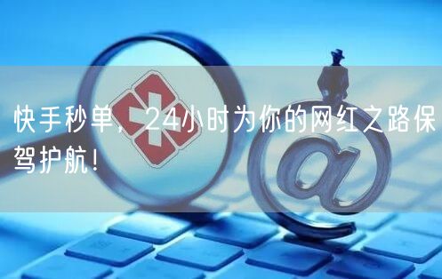 快手秒单,24小时为你的网红之路保驾护航!