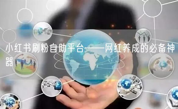 小红书刷粉自助平台——网红养成的必备神器