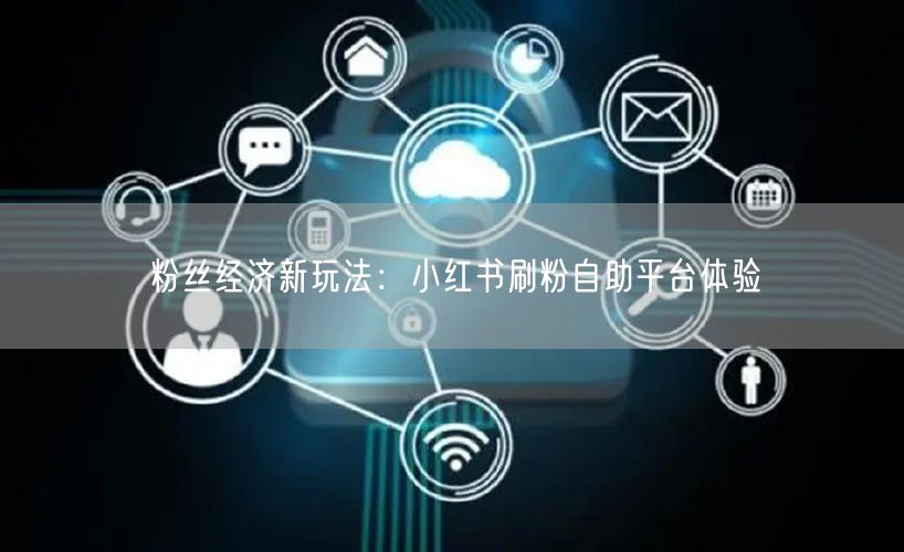 粉丝经济新玩法：小红书刷粉自助平台体验
