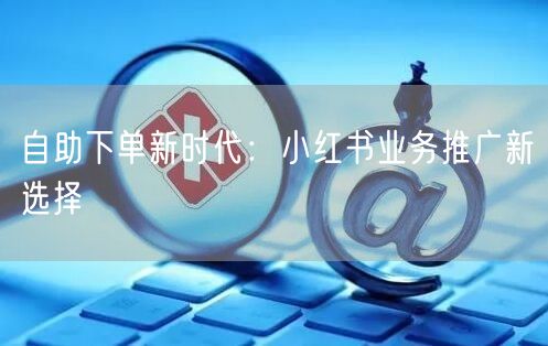 自助下单新时代:小红书业务推广新选择