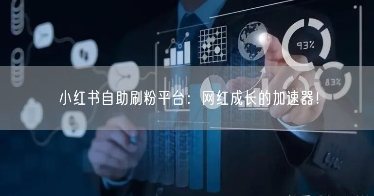 小红书自助刷粉平台：网红成长的加速器！