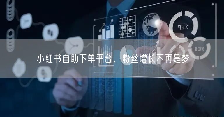 小红书自助下单平台,粉丝增长不再是梦