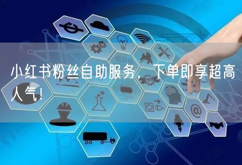 小红书粉丝自助服务，下单即享超高人气！