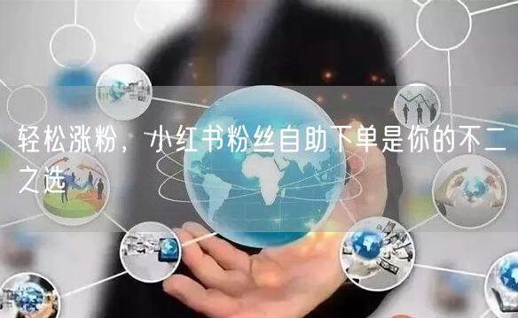 轻松涨粉，小红书粉丝自助下单是你的不二之选