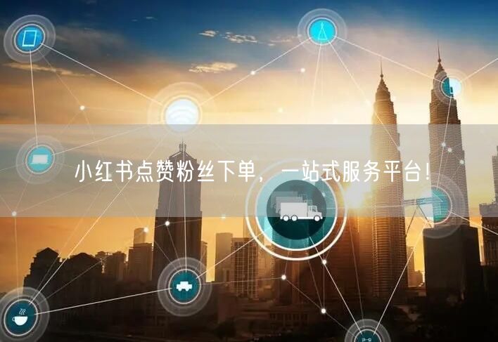 小红书点赞粉丝下单，一站式服务平台！