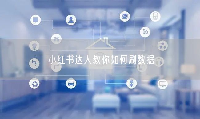 小红书达人教你如何刷数据