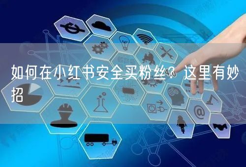 如何在小红书安全买粉丝？这里有妙招