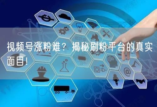 视频号涨粉难?揭秘刷粉平台的真实面目!